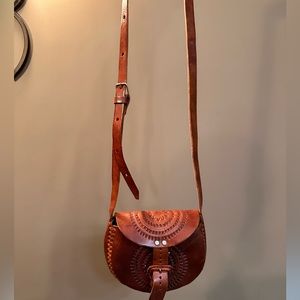 Authentic Leather Moroccan Purse!